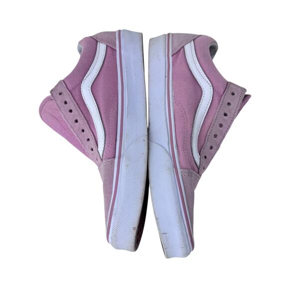 Vans Of‎ The Wall Sneakers Unisex Adults M7 W8.5 Rose Pink Suede Lace Up 508182 - Picture 7 of 9